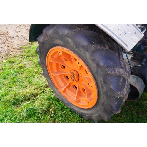 155 - Fordson N tractor. Runs and drives, Older restoration. Reg. FTA 174. V5