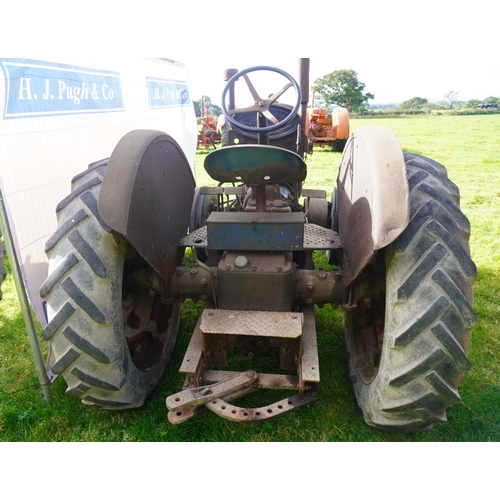 161 - Fordson E27N tractor. 1945. Totally original, high speed gearbox. Runs and drives.  V5