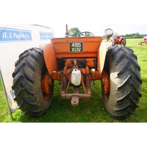 165 - Chamberlain 9G tractor. Runs and drives. 35mph tractor. V5. Reg. 495 XUV.