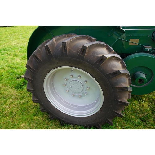 178 - Field Marshall Series 2 tractor. Fully restored engine, overall new tyres, PTO, Lighting kit. Runs a... 