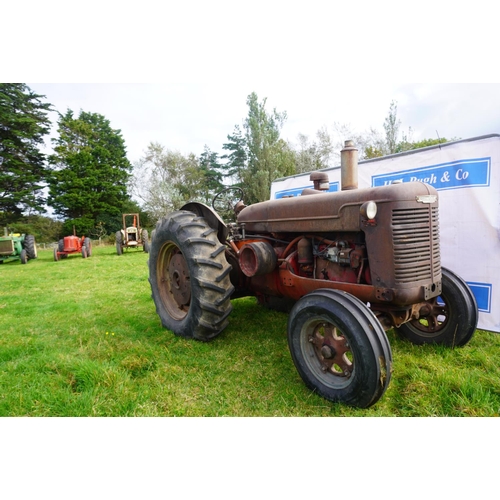 179 - McCormick Deering W9 petrol TVO tractor. Electric start, original tractor, new tyres, wheel weights.... 