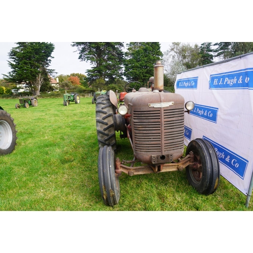 179 - McCormick Deering W9 petrol TVO tractor. Electric start, original tractor, new tyres, wheel weights.... 