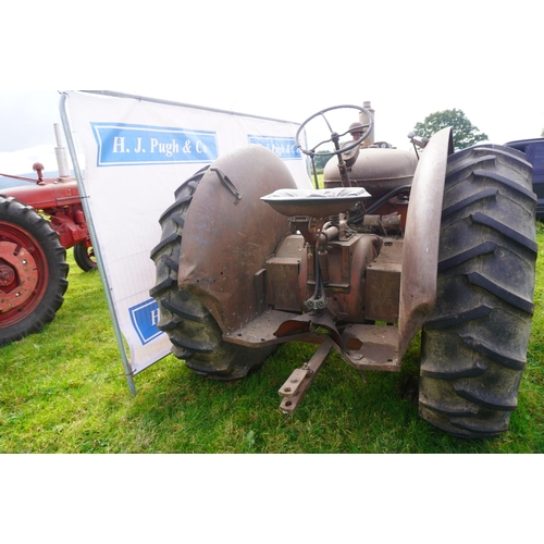 179 - McCormick Deering W9 petrol TVO tractor. Electric start, original tractor, new tyres, wheel weights.... 