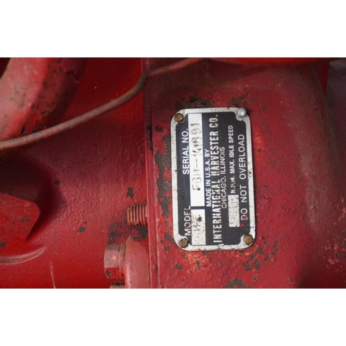 180 - McCormick Farmall H tractor. New tyres, wheel weights. Runs and drives. SN. 7BH 141 691. V5