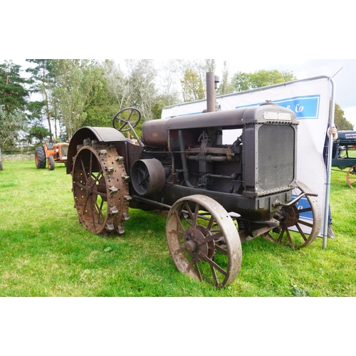 182 - McCormick Deering WK40 tractor. Runs and drives, totally original. SN. WKC3574. No V5.