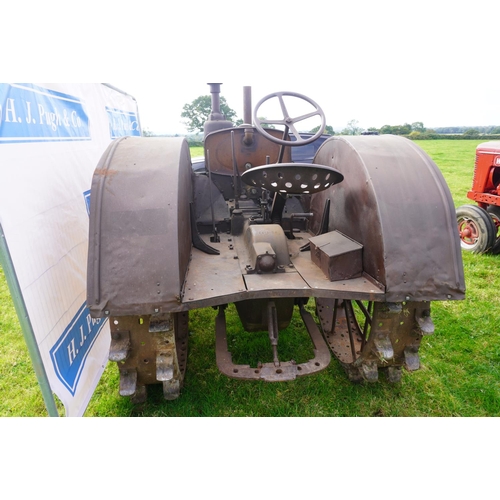 182 - McCormick Deering WK40 tractor. Runs and drives, totally original. SN. WKC3574. No V5.