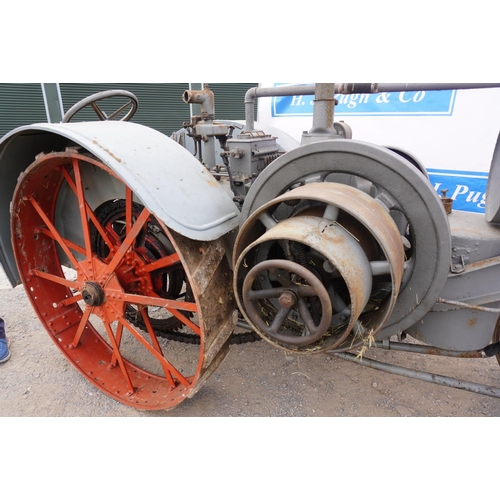 183 - Titan 10-20 tractor. Older restoration, genuine Bristol tractor. Runs and drives. No V5.