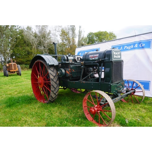 184 - Hart Parr 16-30 tractor. 1925. Petrol TVO. Runs and drives. SN. 23622 c/w history but No V5