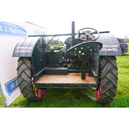 184 - Hart Parr 16-30 tractor. 1925. Petrol TVO. Runs and drives. SN. 23622 c/w history but No V5