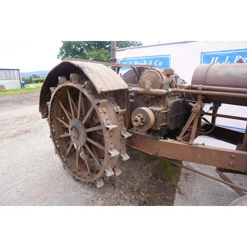 185 - Hart Parr 18-36 tractor. Non-runner. SN. 90020 8721-8727. Barn find