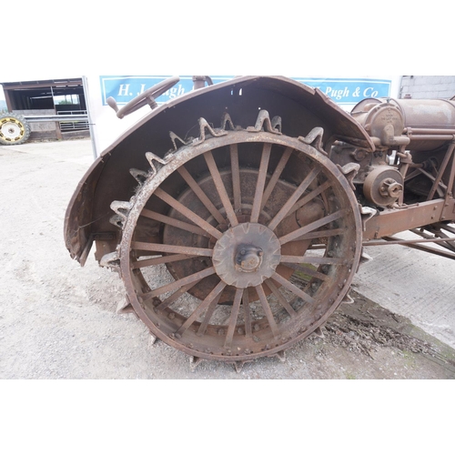 185 - Hart Parr 18-36 tractor. Non-runner. SN. 90020 8721-8727. Barn find