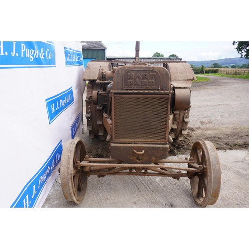 185 - Hart Parr 18-36 tractor. Non-runner. SN. 90020 8721-8727. Barn find