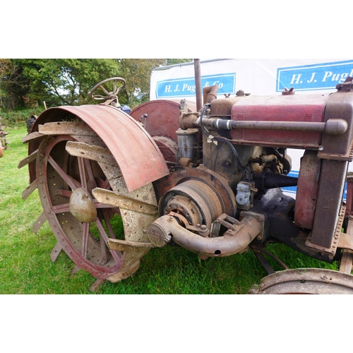 192 - Case 18-32 tractor. Runs and drives, totally original.  SN. 64501. No V5.