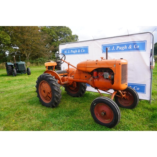 194 - Alice Chambers Model B tractor with bow front axle. New tyres. Runs and drives. No V5