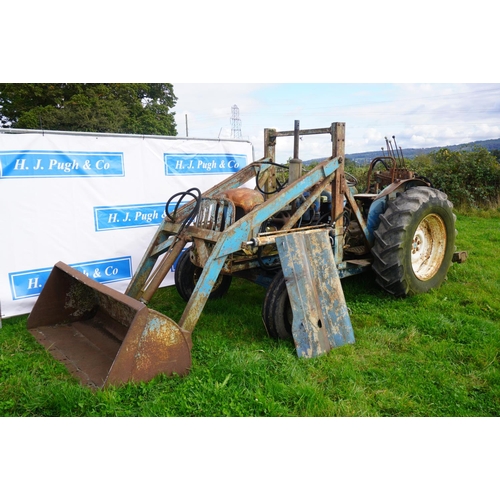 198 - Whitlock digger. 1959. Runs and drives. Reg. UOU 209 V5.