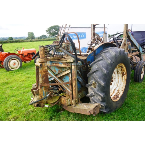 198 - Whitlock digger. 1959. Runs and drives. Reg. UOU 209 V5.