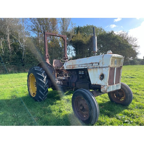 170A - David Brown 880 Selectomatic tractor with rollbar,  runs and drives