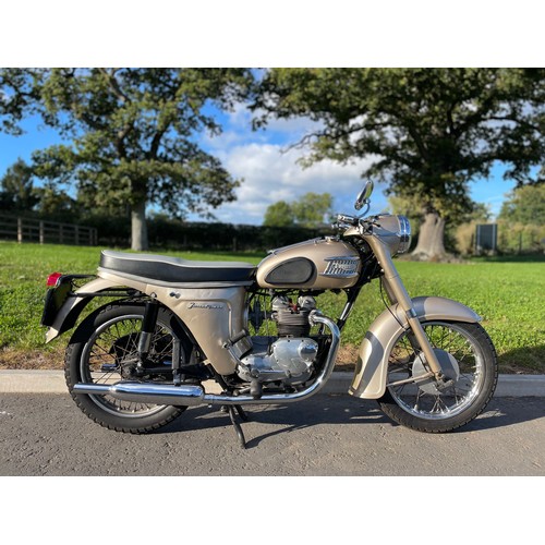 658 - Triumph 3TA ‘Twenty One’ motorcycle. 1964. Runs. Matching numbers. C/W dating certificate and old MO... 