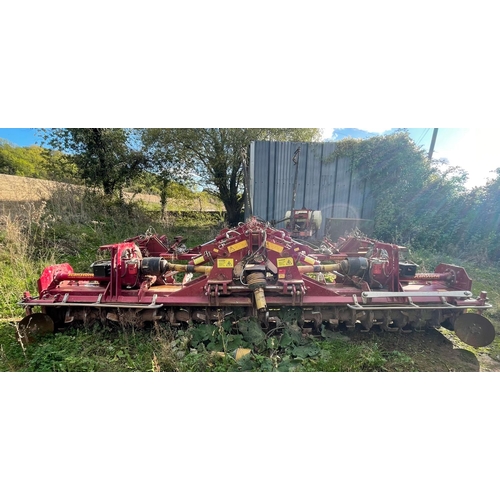 122 - 2017 Scanstone Tiger 3 row bedtiller with Scanstone ridgers