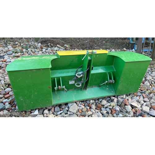 150 - 2020 Sumo front weight box 1500kg JD Green