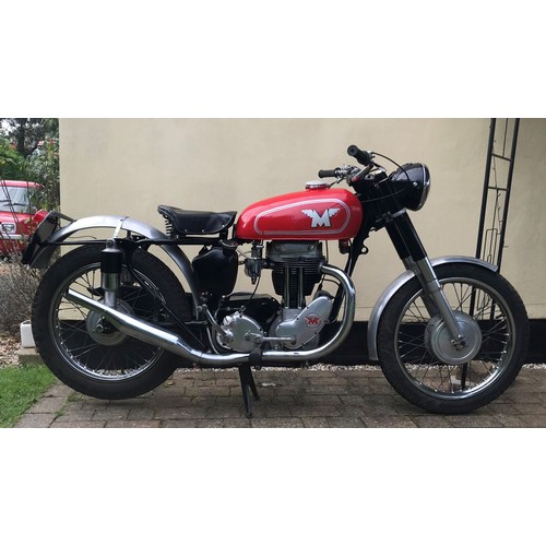659 - Matchless G80 500cc motorbike.1961. Part converted to CS spec including high level exhaust, CS tank,... 