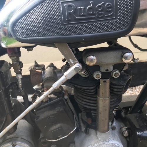 662 - Rudge Radial 250 Project. 1934. Barn find twin port head Rudge Radial 250 from 1934 with frame numbe... 