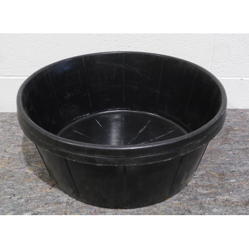 73 - 2- 60L Heavy duty rubber feeders