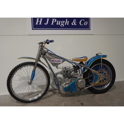 643 - Weslake speedway bike. Fully rebuilt engine, many new parts recently fitted to the bike. Engine No. ... 