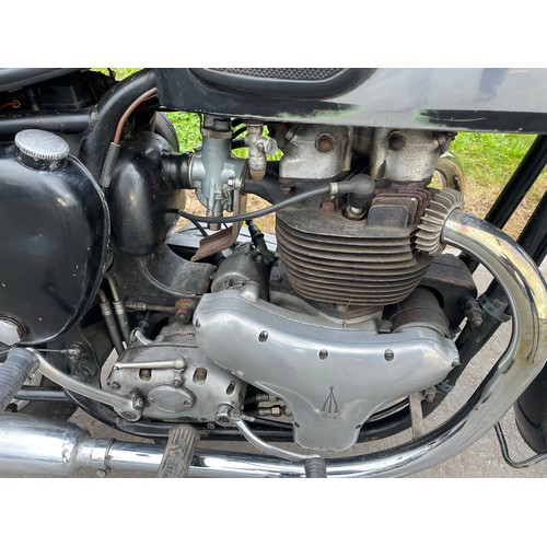695 - BSA A10 motorcycle. 1959. 650cc. Runs and rides, Very original bike. Frame No. FA714983. Reg. DAS 22... 