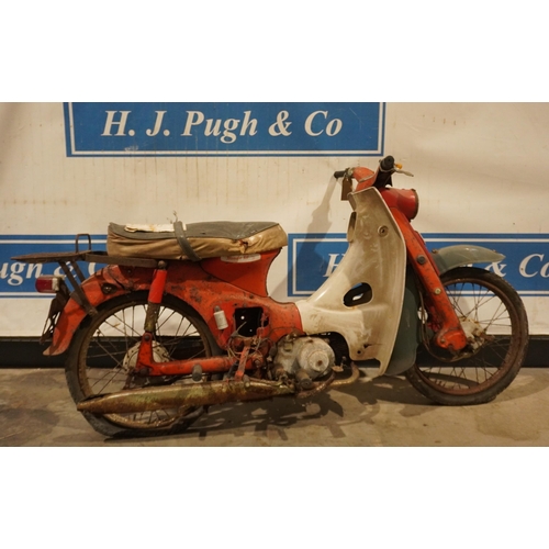 715 - Honda 50 moped. Barn find, no docs
