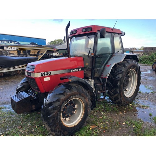 210 - Case Maxxum 5140 tractor. in good working order 7583hrs