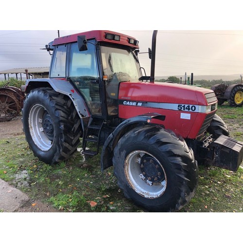 210 - Case Maxxum 5140 tractor. in good working order 7583hrs