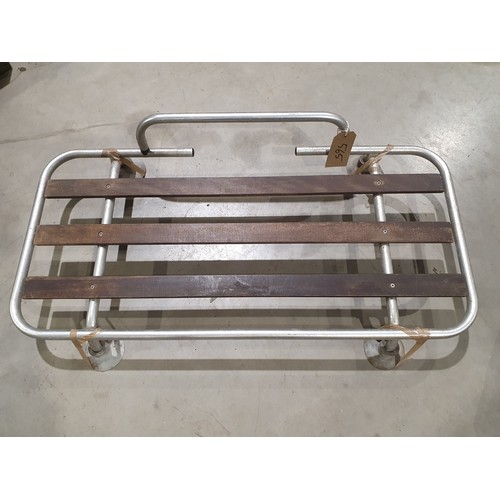 565 - Paddy Hopkirk vintage boot rack originally used on an E type Jaguar