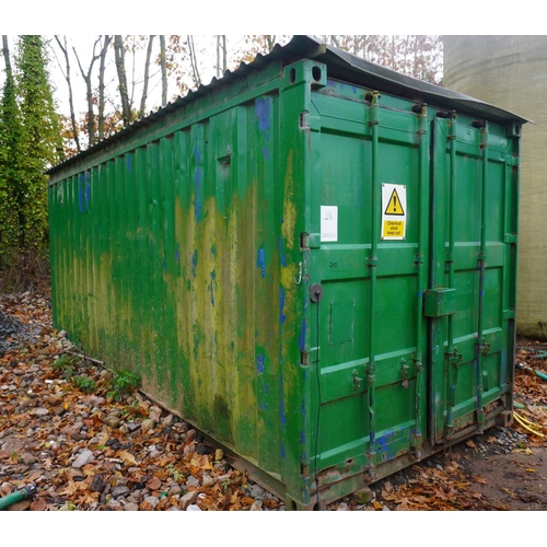 251 - Shipping container chemical store 20ft