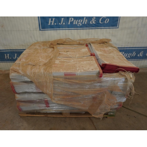 257 - Paper 25kg potato sacks, white printed -1600