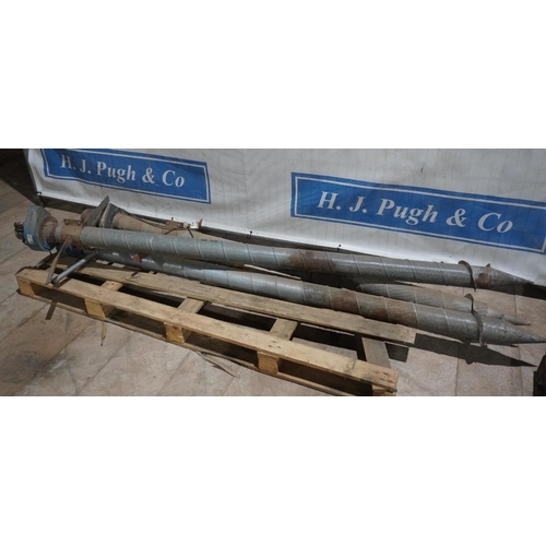 295 - 3 Grain spears with electric fans