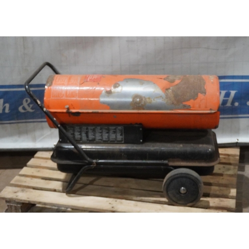 301 - SIP 43KW diesel workshop heater