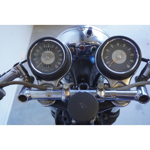 716 - Triumph Trident T150 motorcycle. 750cc. 1969. Belt primary, electronic ignition. Has not been run fo... 