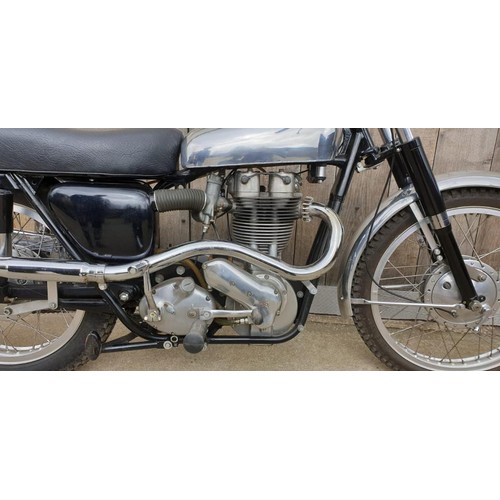 759 - Ariel HS500 motorcycle. 1956. Correct frame and engine number combination. Starts and runs well. One... 