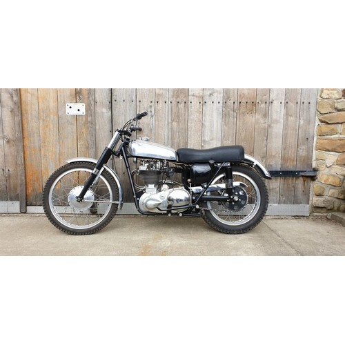 759 - Ariel HS500 motorcycle. 1956. Correct frame and engine number combination. Starts and runs well. One... 