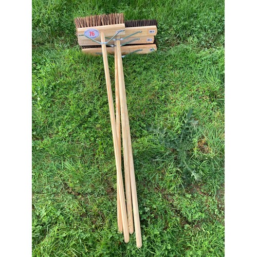 76 - 4 Brooms large