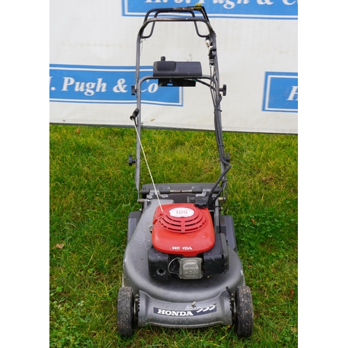 109 - Honda lawn mower