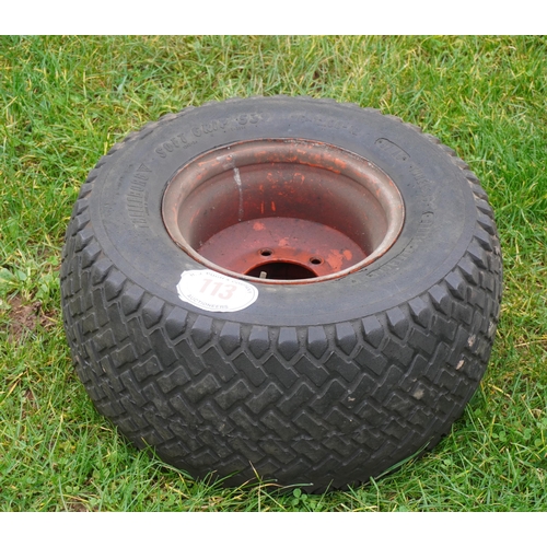 113 - Softgrip 539 26x12 00-12 grass tyre