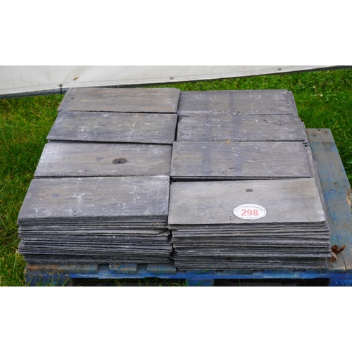 298 - Pallet of roof slates