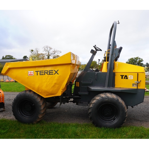 1084 - Used Terex TA9 articulated dumper. 2013. SN. SLED1NP0ECBMV3851