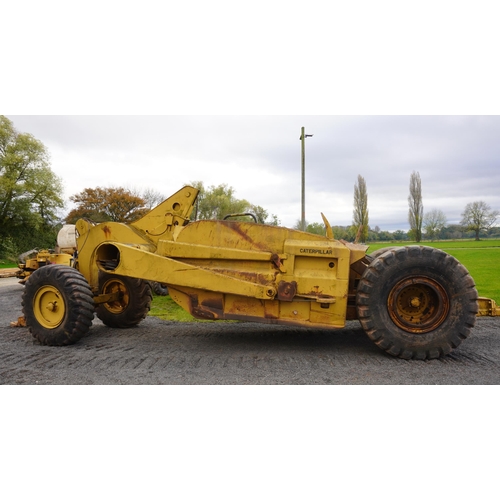 1112 - Caterpillar D6D crawler tractor with angle blade with tilt and CAT winch. 5897 hours. GWO. c/w Cater... 