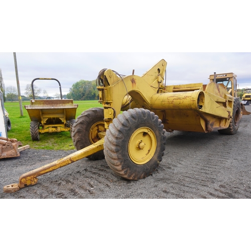 1112 - Caterpillar D6D crawler tractor with angle blade with tilt and CAT winch. 5897 hours. GWO. c/w Cater... 