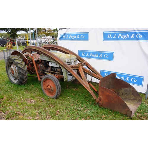 1161 - Ferguson TED 20 tractor, petrol c/w banana loader