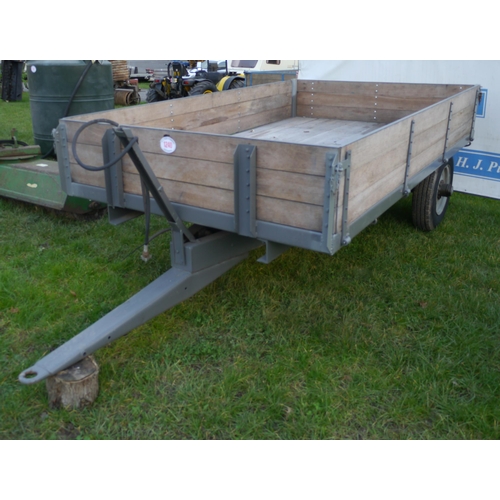 1240 - Ferguson 3ton tipping trailer. Refurbished