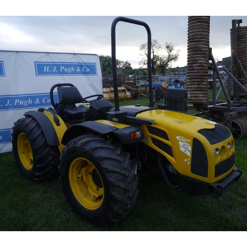 1285 - Pasquali Mars RS 8.90 tractor. 2003, 4x4 Alpine, reverse drive, 40KMH 1000/540 PTO